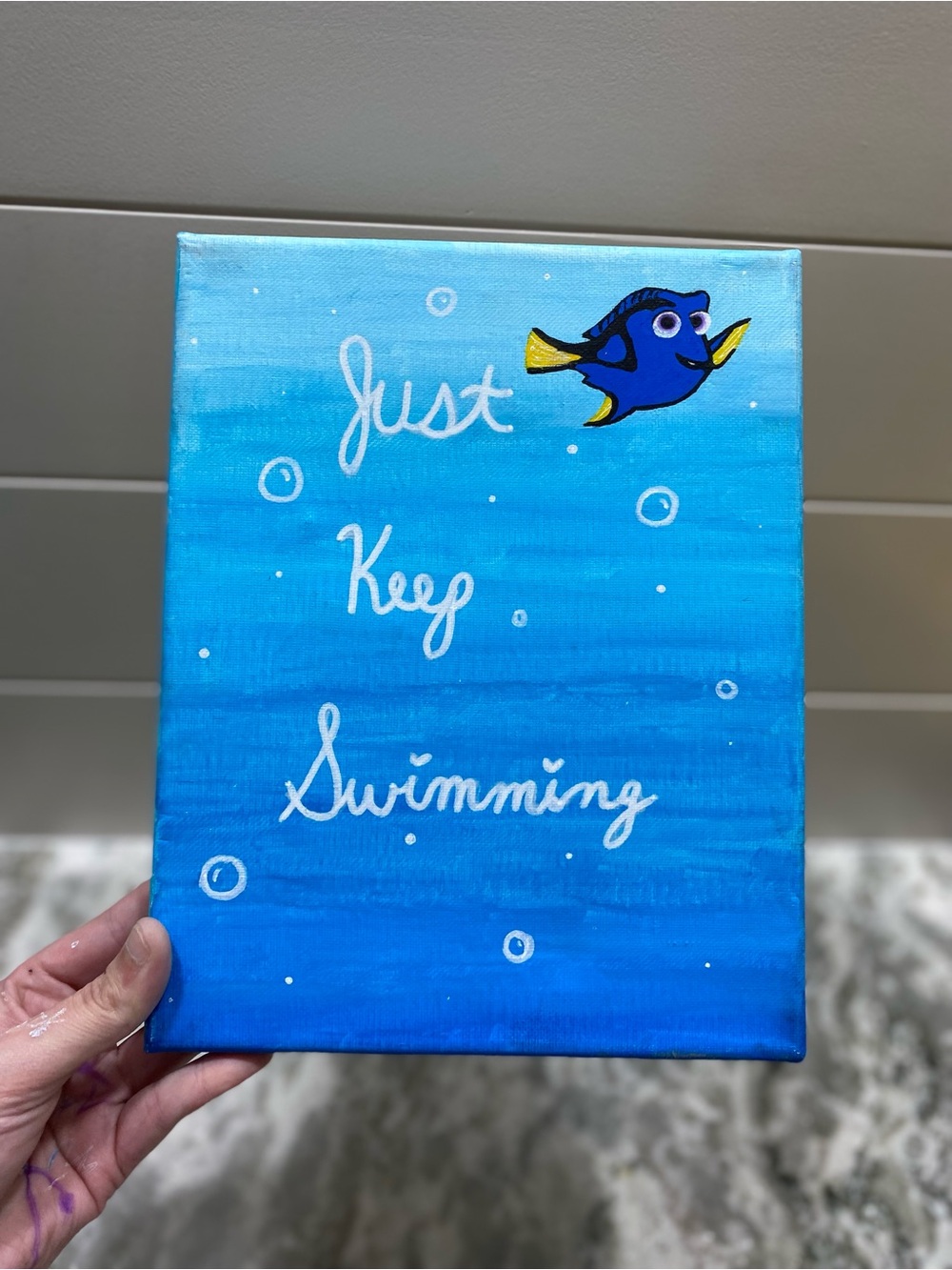 Hand-Crafted Disney Canvas Art - Picture 3 of 6